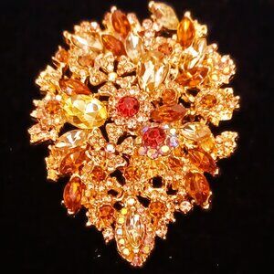 NWOT Lovely Multi Colored Brooch